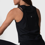 Tank Para Mujer Zia Aloe Black Bsoul