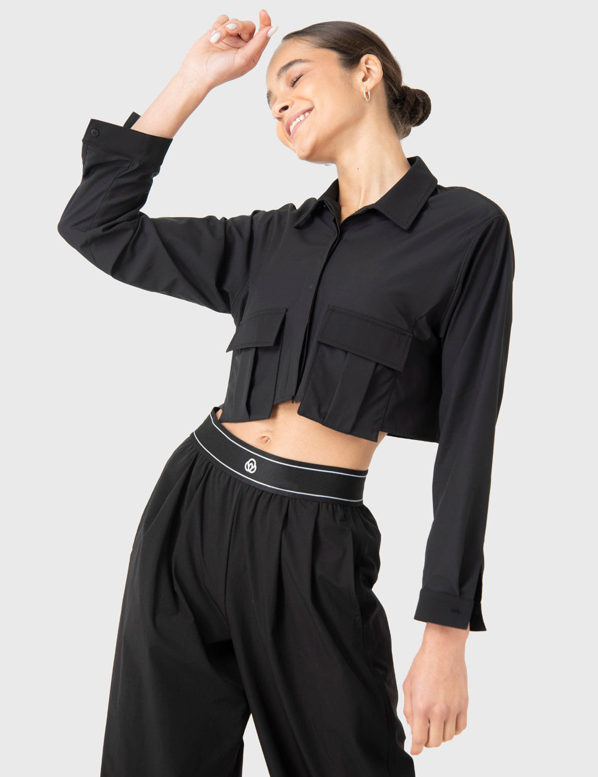 Casaca Para Mujer Domi Negro Bsoul