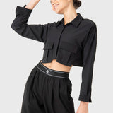 Casaca Para Mujer Domi Negro Bsoul