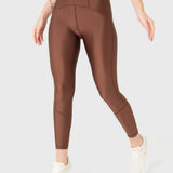 Legging Para Mujer Ankle Shimmer Marrón Bsoul