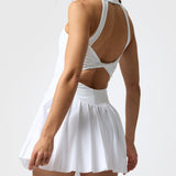 Vestido Skort Dress Aloe Blanco