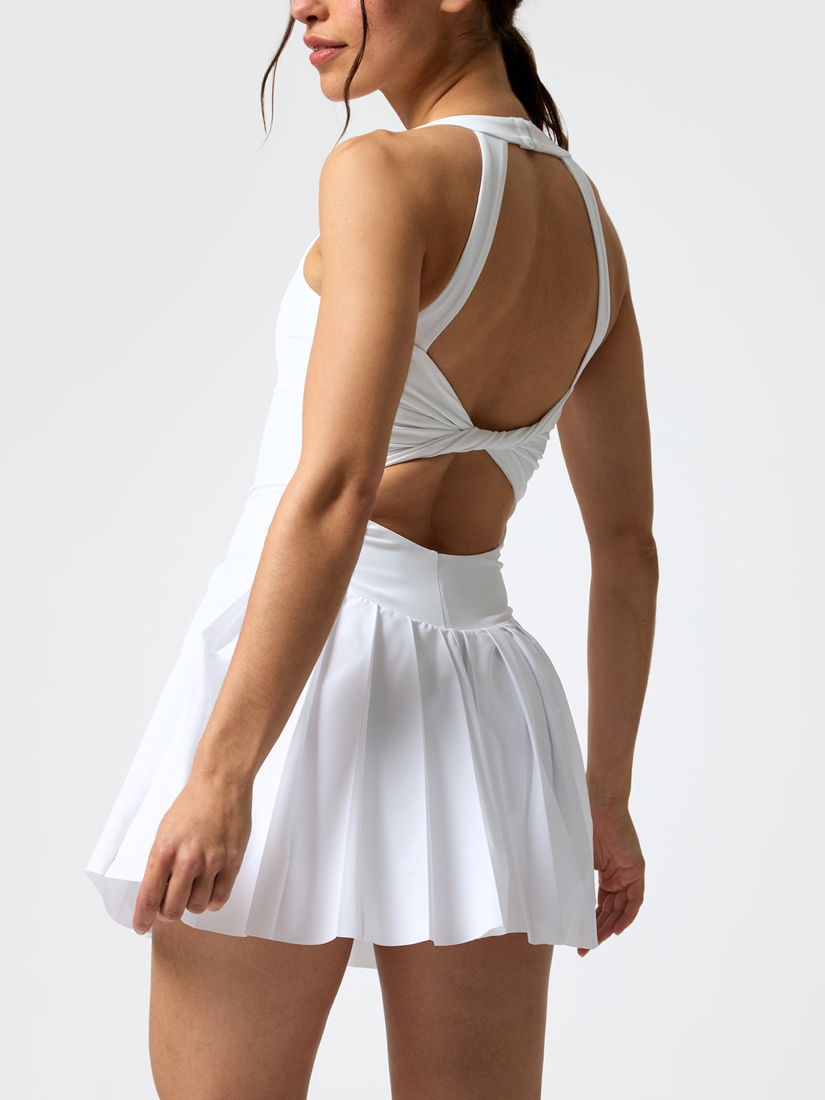 Vestido Skort Dress Aloe Blanco