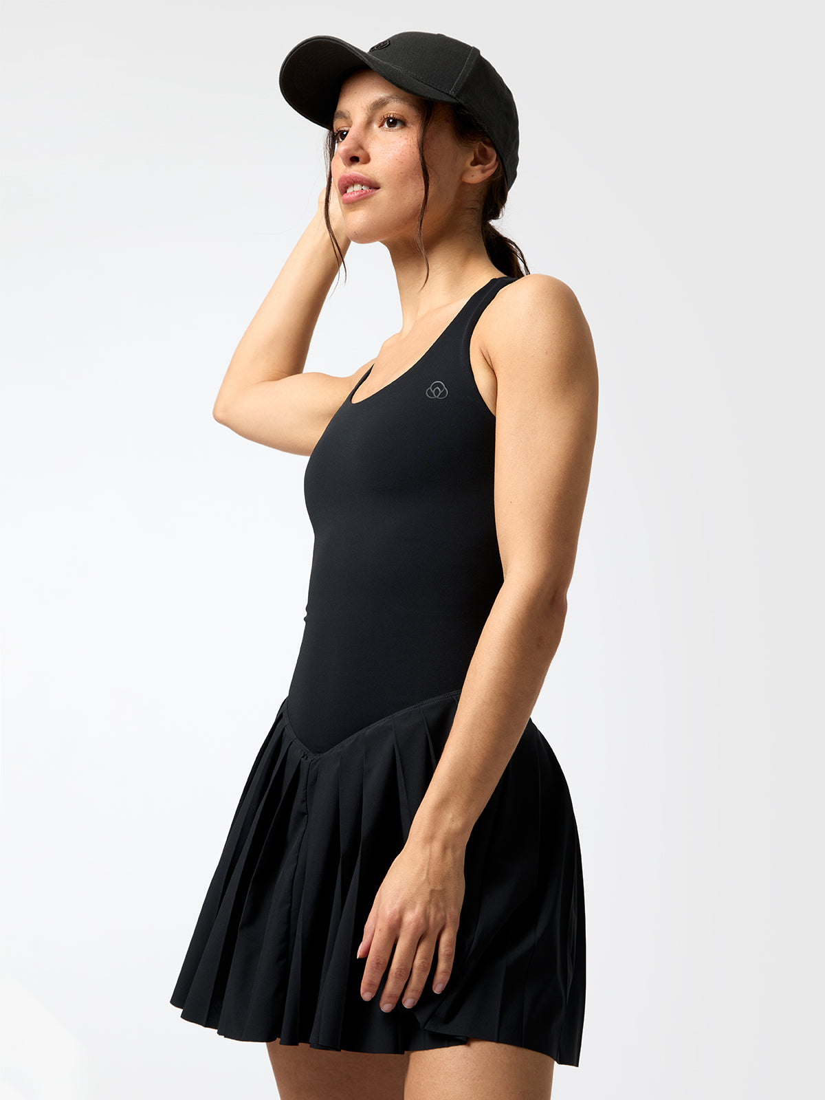 Vestido Skort Dress Aloe Negro