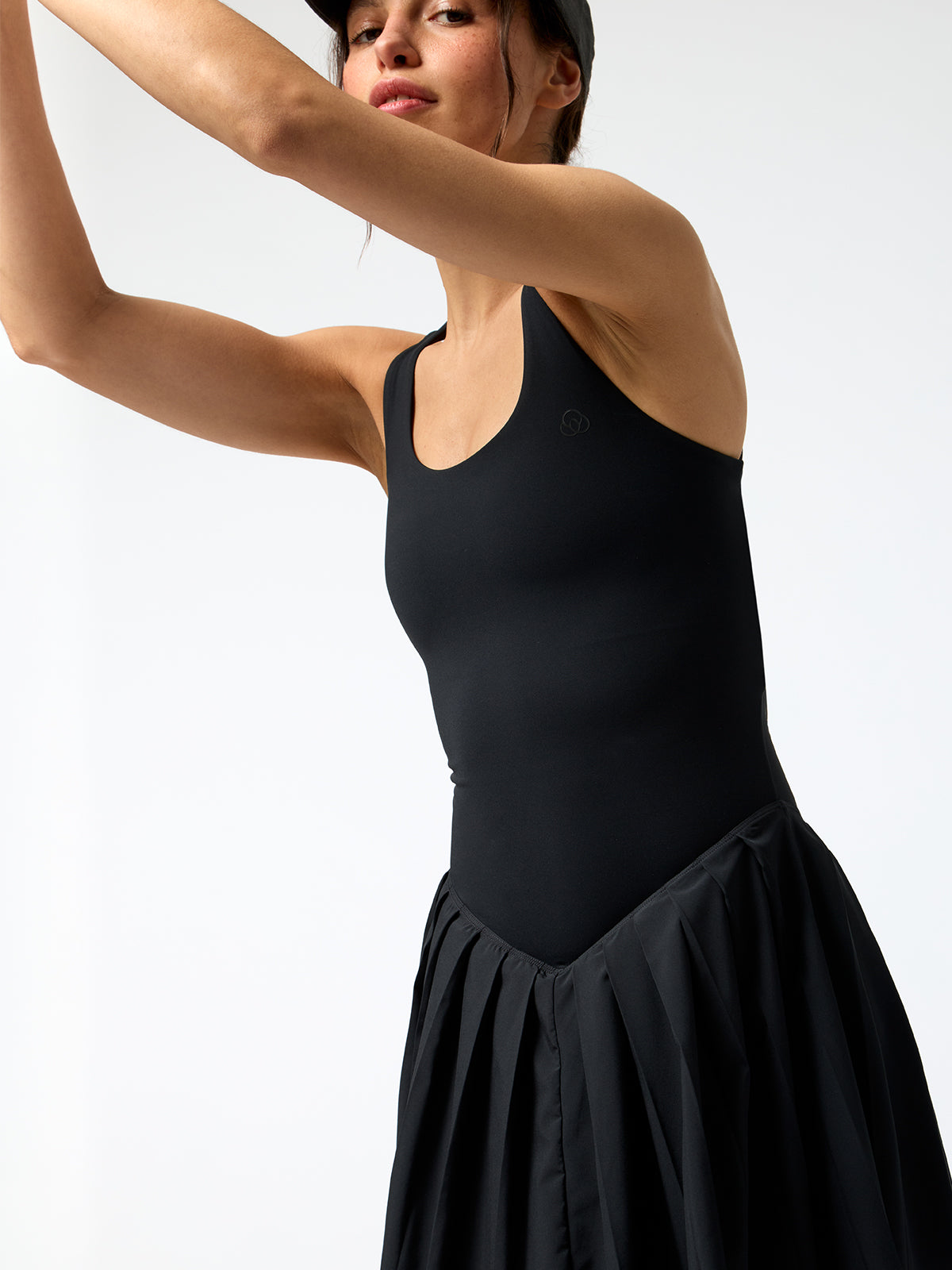 Vestido Skort Dress Aloe Negro