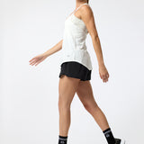 Polo Sin Manga Training Tank Rec Blanco