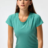 Polo Manga Corta Round Neck Rec Verde