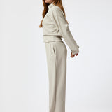 Casaca Crop Modal Vera Aloe Gris