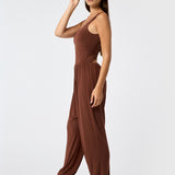 Enterizo Jumpsuit Jana Rec Marrón