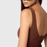 Enterizo Jumpsuit Jana Rec Marrón