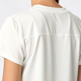Polo Manga Corta V Neck Rec Blanco