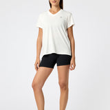 Polo Manga Corta V Neck Rec Blanco