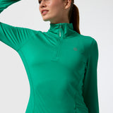Ls Half Zip Rec Verde