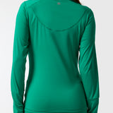 Ls Half Zip Rec Verde