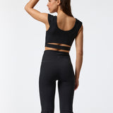 Leggings Flared Legging Aloe Negro