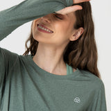 Polo Manga Larga First Layer Verde Bsoul
