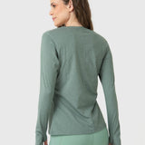 Polo Manga Larga First Layer Verde Bsoul