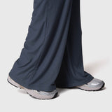Leggings Flare Modal Rib Gris