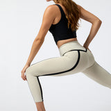 Leggings Ankle Paz Aloe Gris