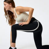 Leggings Ankle Paz Aloe Negro