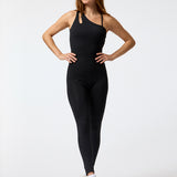 Enterizo Long Jumpsuit Aloe Negro