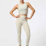 Leggings Ankle Anjali Aloe Gris