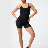 Enterizo Short Luna Aloe Negro