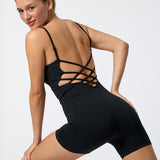 Enterizo Short Luna Aloe Negro