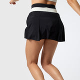 Falda Skort Lina Negro