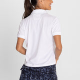 Polo Manga Corta Para Mujer T-Shirt Blanco Bsoul