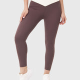Legging Para Mujer Ankle Eva Marrón Bsoul