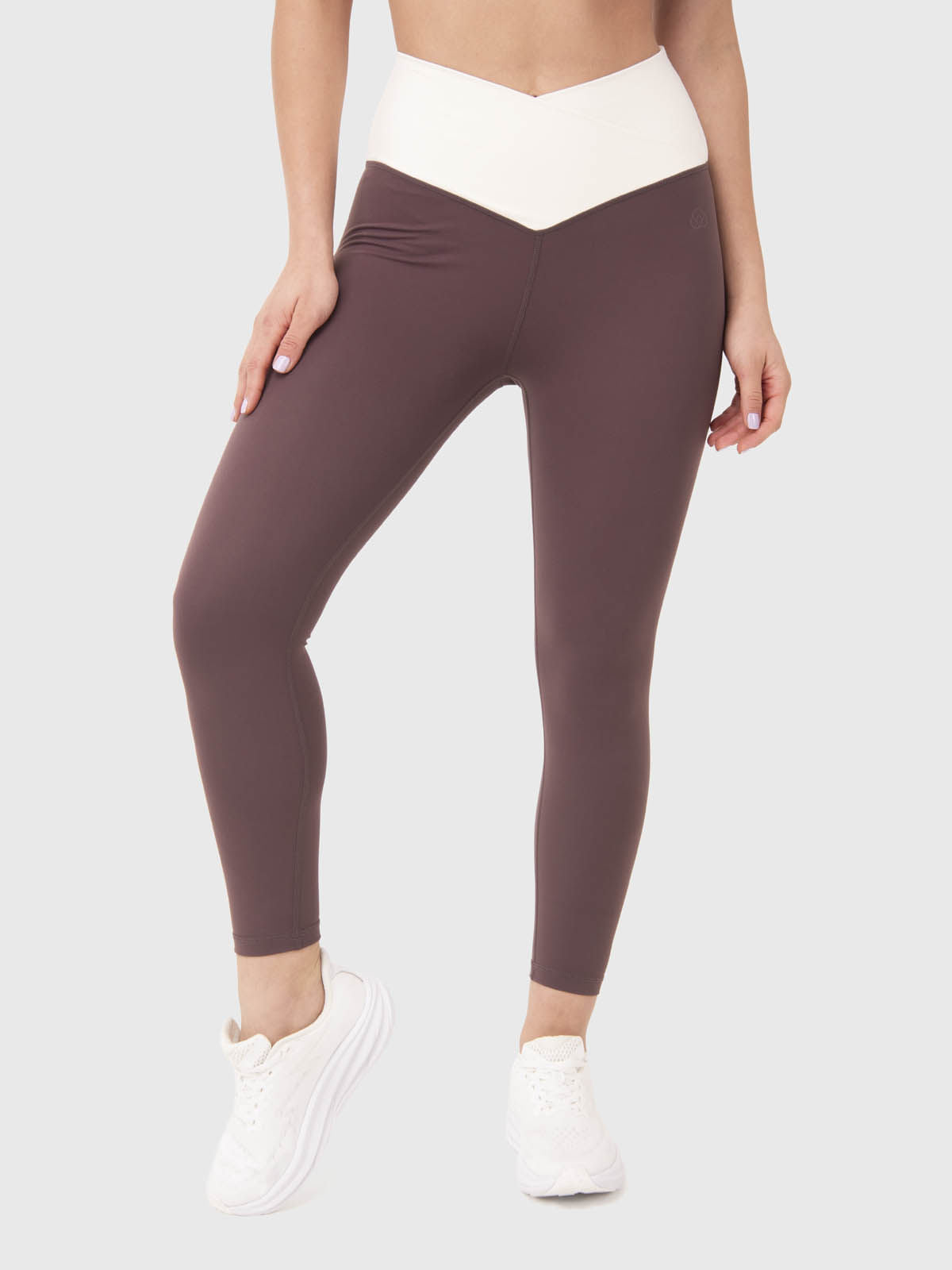 Legging Para Mujer Ankle Eva Marrón Bsoul