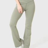 Legging Para Mujer Flared Verde Bsoul
