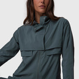 Casaca Para Mujer Wind Jacket Jane Militar Green Bsoul