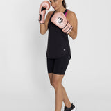 Polo Sin Mangas Para Mujer  Training Tank Negro Bsoul