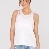 Polo Sin Mangas Para Mujer Tank Cloe Blanco Bsoul