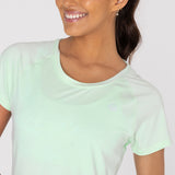 Polo Manga Corta Para Mujer  T-Shirt Round Neck Verde Bsoul