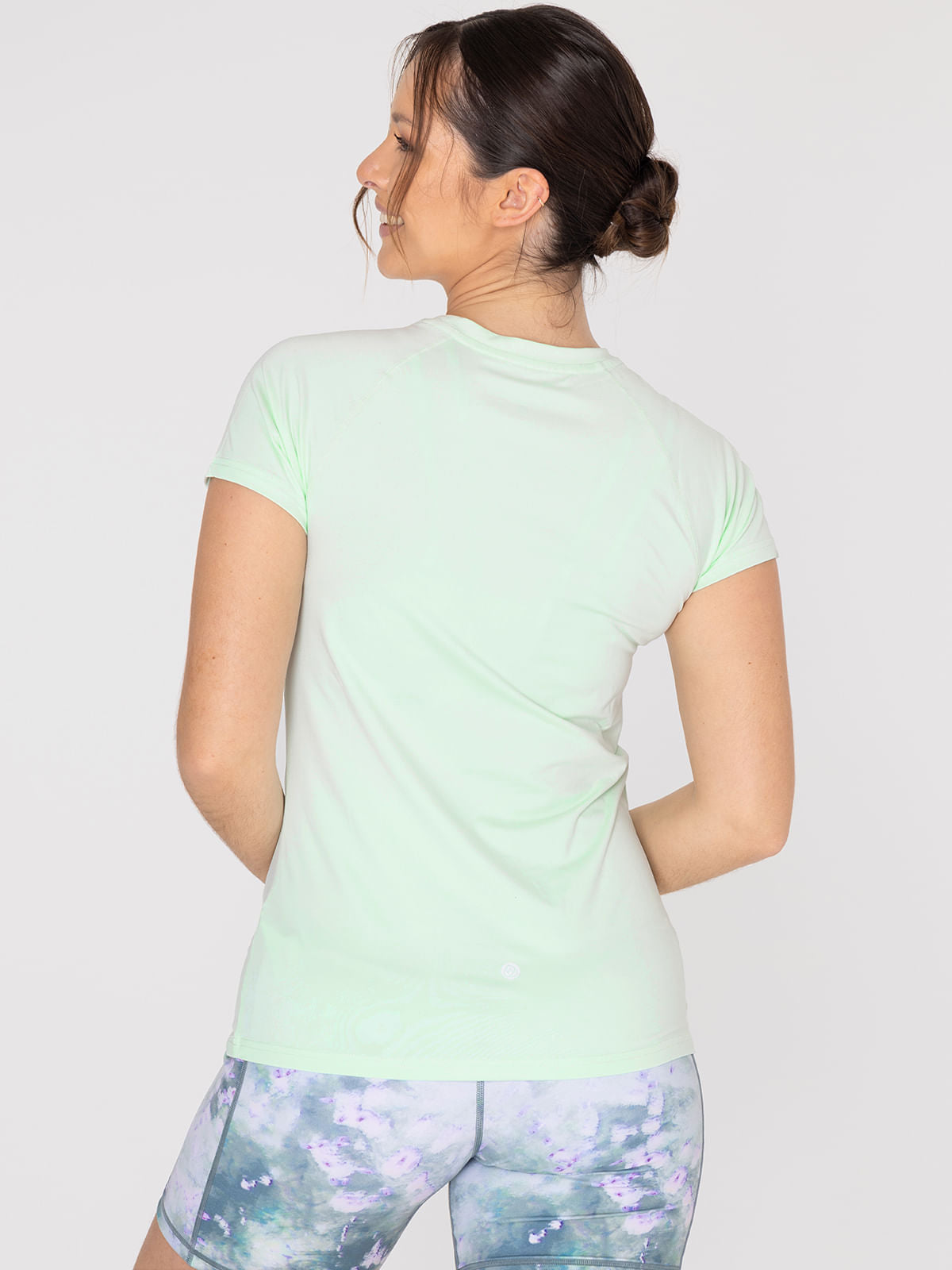 Polo Manga Corta Para Mujer  T-Shirt Round Neck Verde Bsoul
