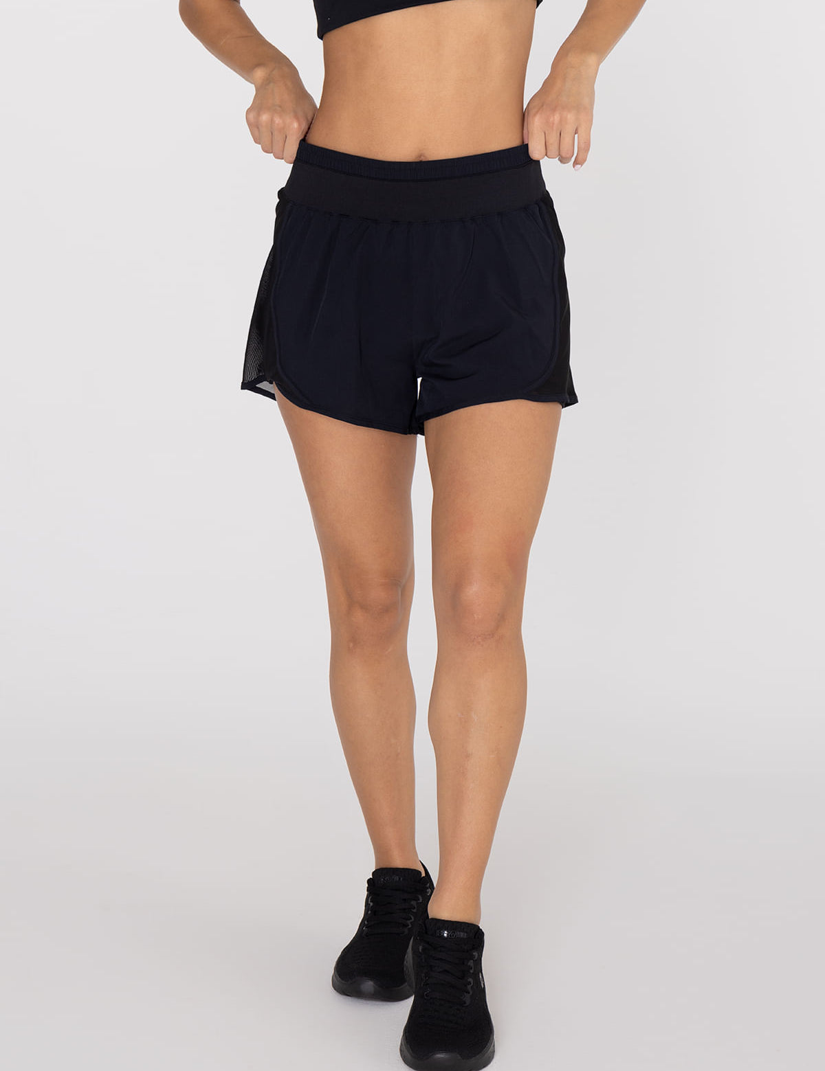 Short Para Mujer  Enia Negro Bsoul