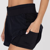 Short Para Mujer  Enia Negro Bsoul