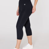Legging Para Mujer  Capri Negro Bsoul