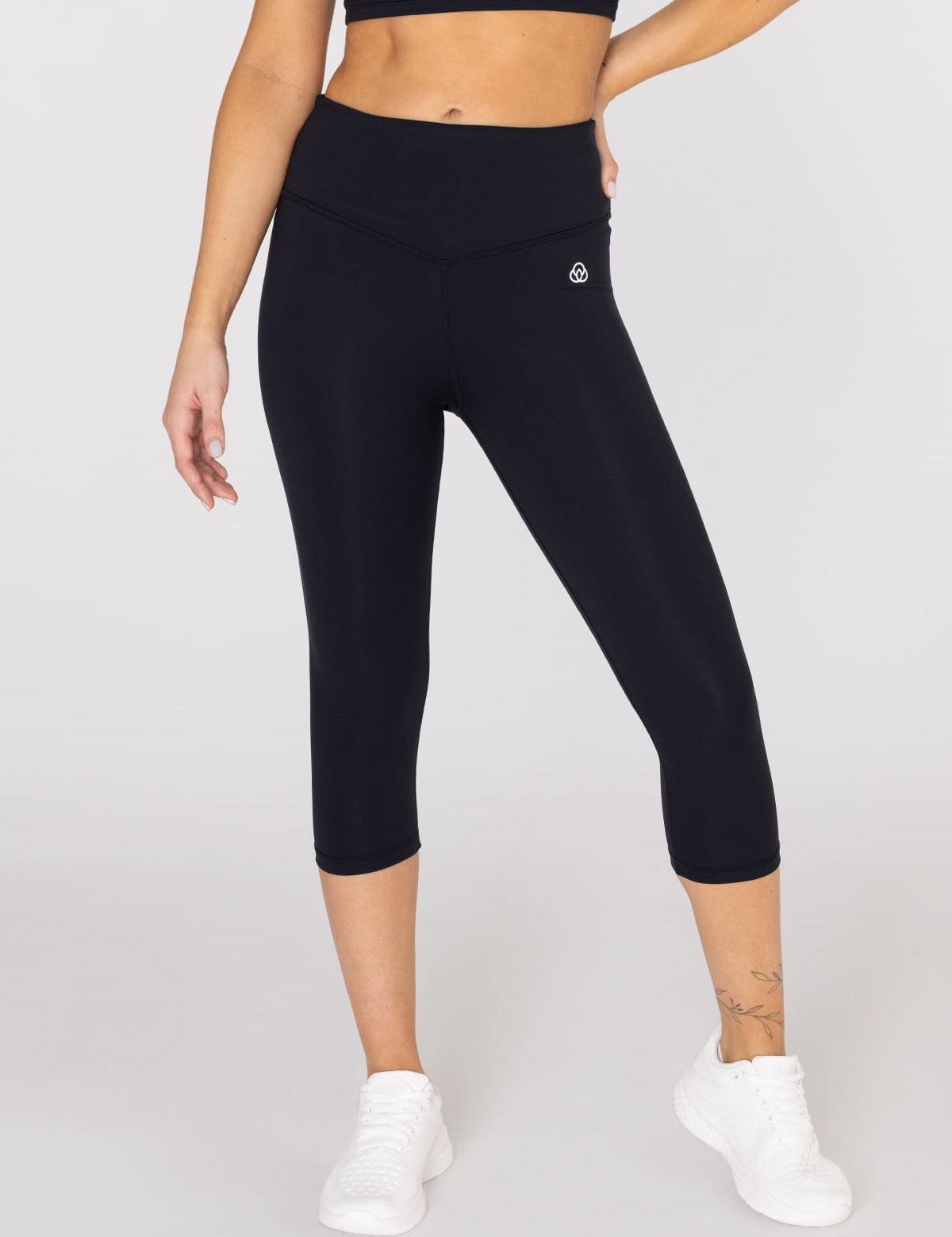 Legging Para Mujer  Capri Negro Bsoul