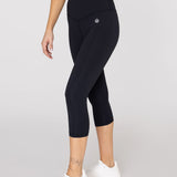Legging Para Mujer  Capri Negro Bsoul