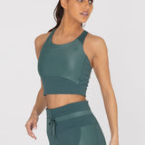 Bra Para Mujer Deportivo Crop Top Elia Verde Bsoul
