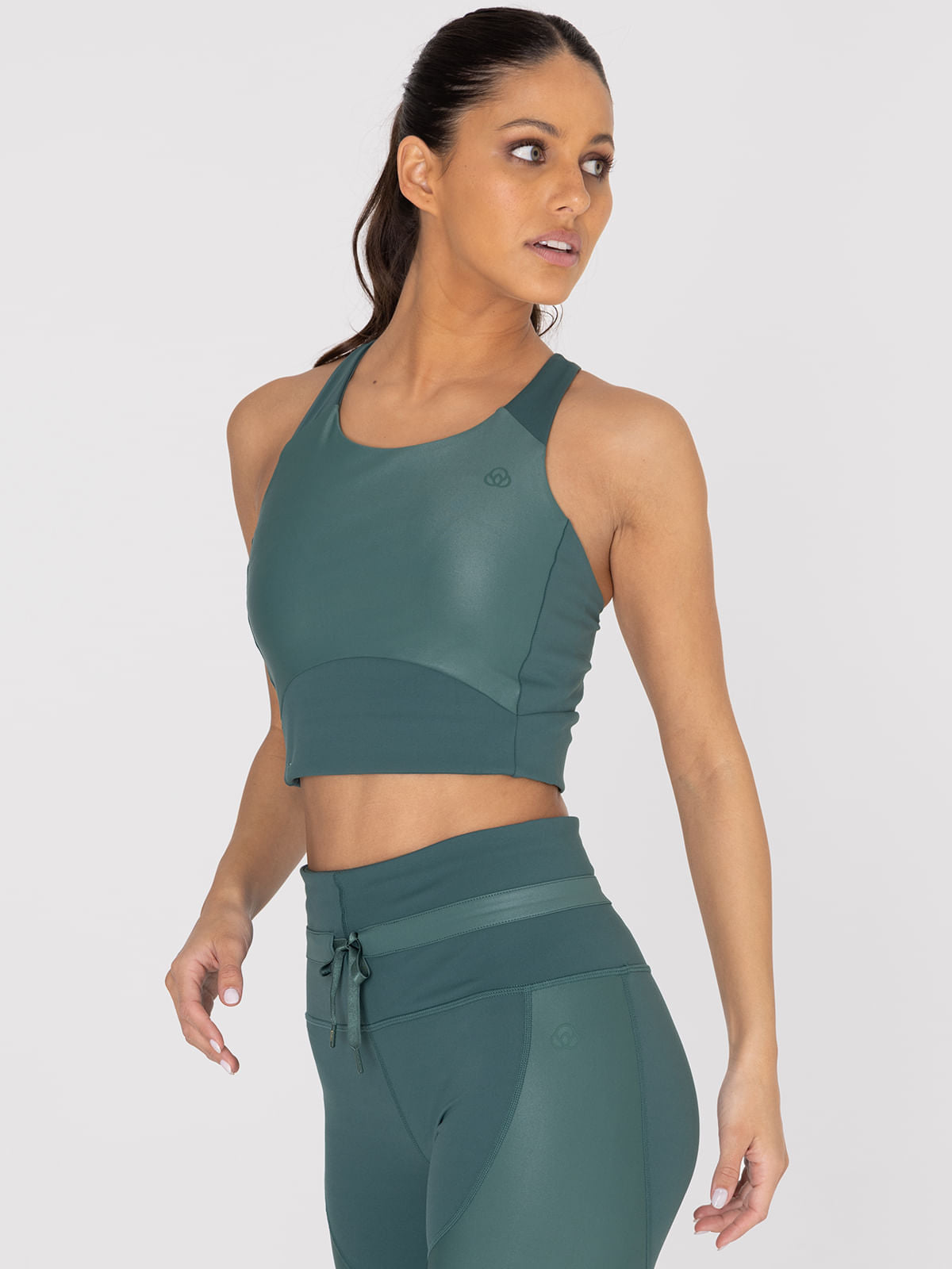 Bra Para Mujer Deportivo Crop Top Elia Verde Bsoul