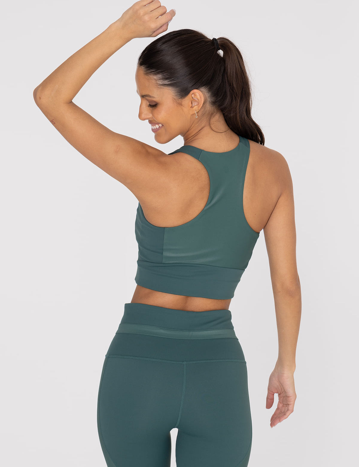 Bra Para Mujer Deportivo Crop Top Elia Verde Bsoul
