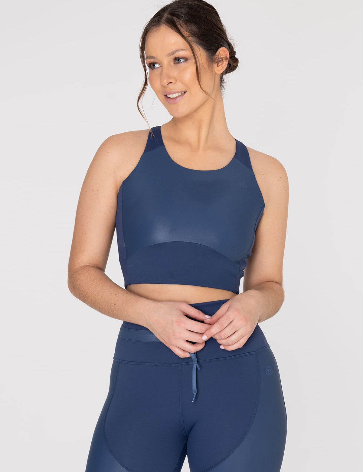 Bra Para Mujer Deportivo Crop Top Elia Azul Bsoul