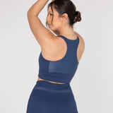 Bra Para Mujer Deportivo Crop Top Elia Azul Bsoul