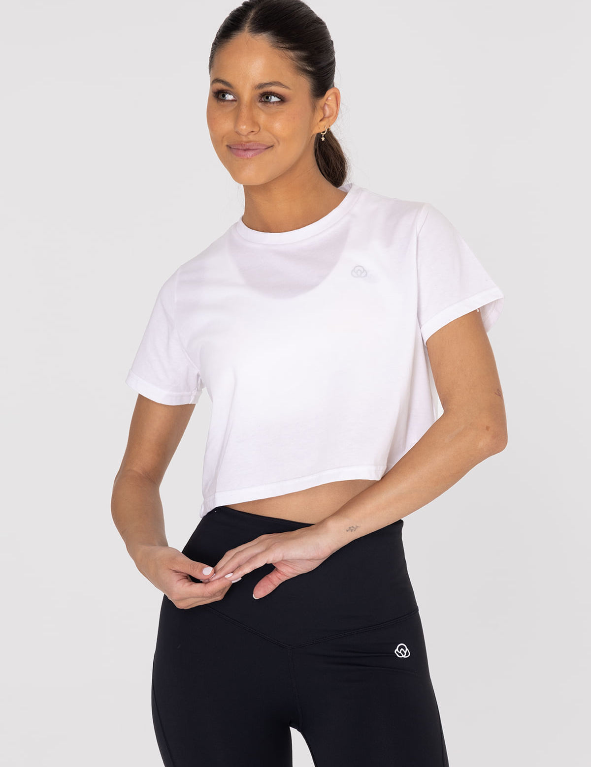 Polo Manga Corta Para Mujer  Basic T-Shirt Zia Blanco Bsoul