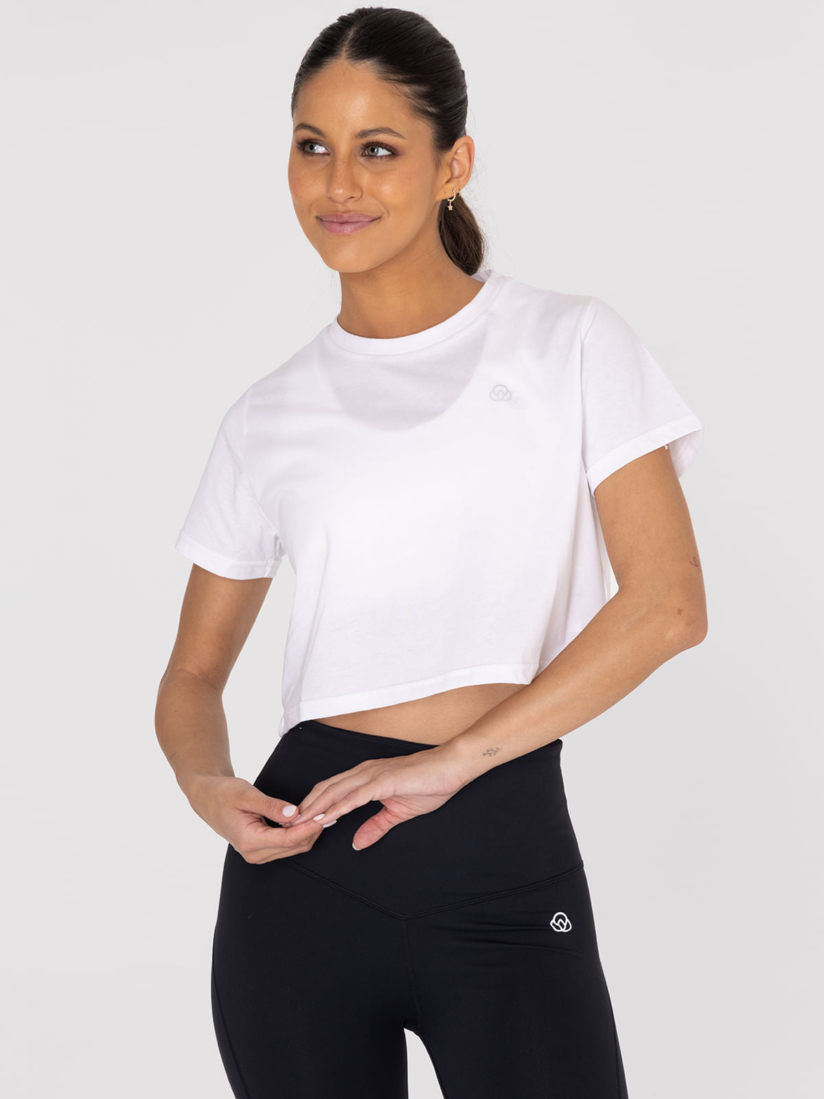 Polo Manga Corta Para Mujer  Basic T-Shirt Zia Blanco Bsoul