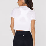 Polo Manga Corta Para Mujer  Basic T-Shirt Zia Blanco Bsoul